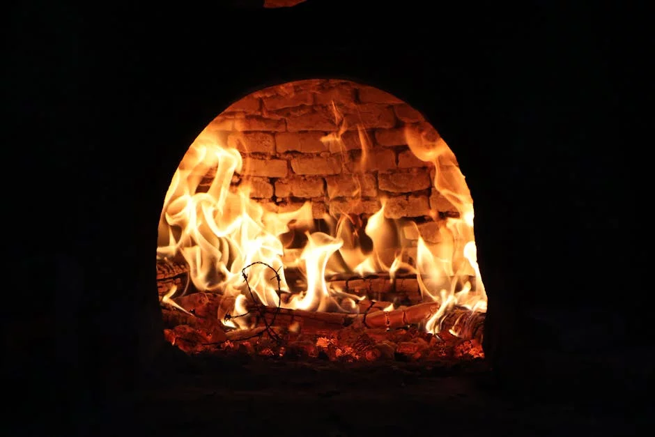 open kitchen brick oven pizza preparation